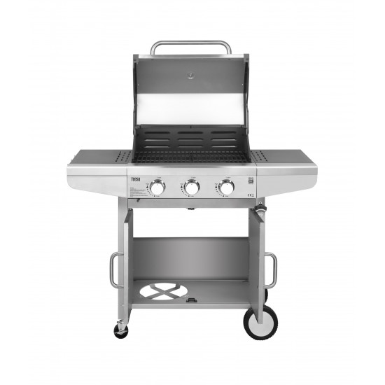 Μπάρμπεκιου Αερίου TEESA BBQ 3001 Master Gas με 3 καυστήρες
