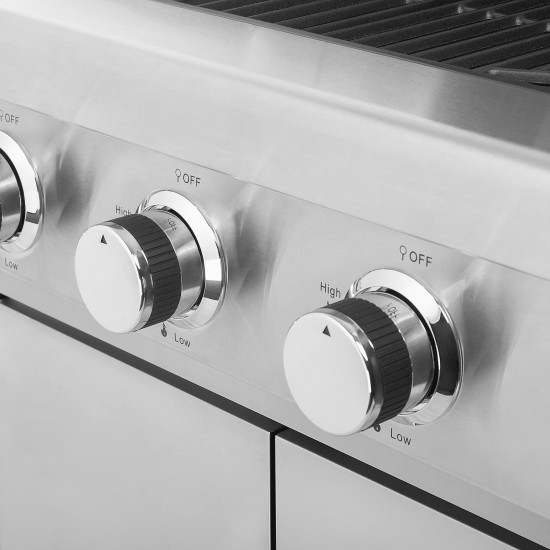 Μπάρμπεκιου Αερίου TEESA BBQ 3001 Master Gas με 3 καυστήρες