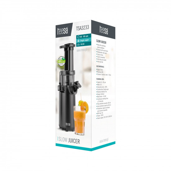 Αποχυμωτής αργής σύνθλιψης 130W Teesa TSA3233