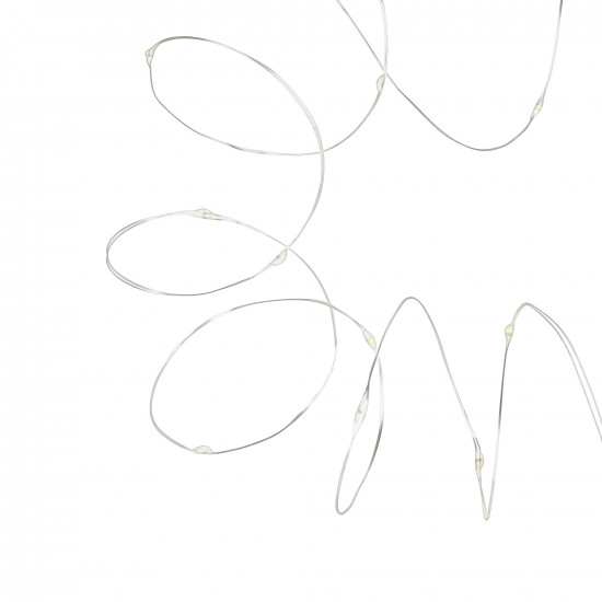 Χριστουγεννιάτικα mini LED 20x ψυχρό λευκό 1.9m Rebel