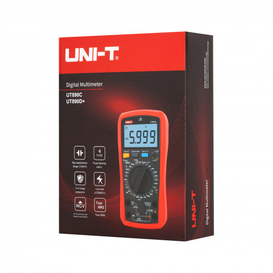 Πολύμετρο UT890D+ Uni-T
