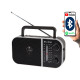 Φορητό αναλογικό bluetooth ραδιόφωνο AM/FM BLOW RA6