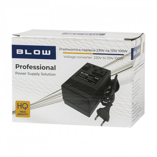 Μετατροπέας τάσης 230V σε 110V 100W 
Blow