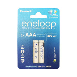 Panasonic Eneloop Επαναφορτιζόμενες Μπαταρίες AAA Ni-MH 800mAh 1.2V (2 τμχ)