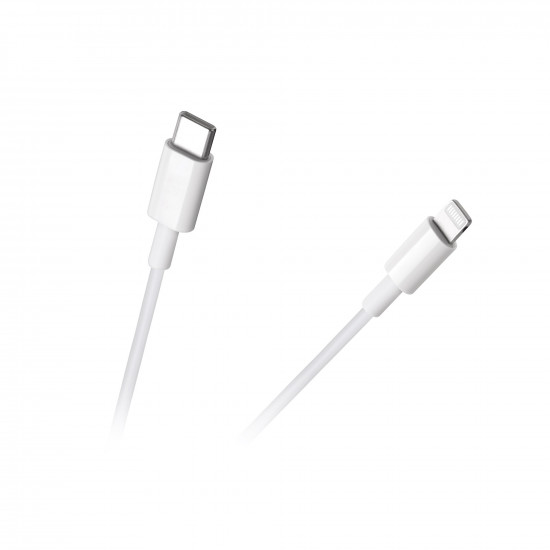 Καλώδιο USB C - Lightning 1m Rebel λευκό