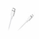 Καλώδιο USB C - Lightning 1m Rebel λευκό