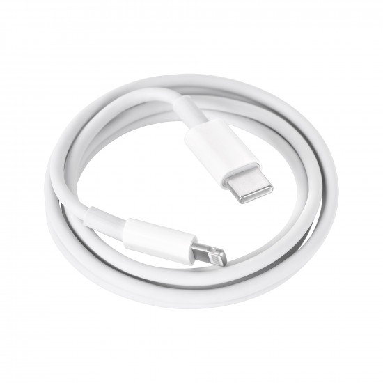 Καλώδιο USB C - Lightning 1m Rebel λευκό