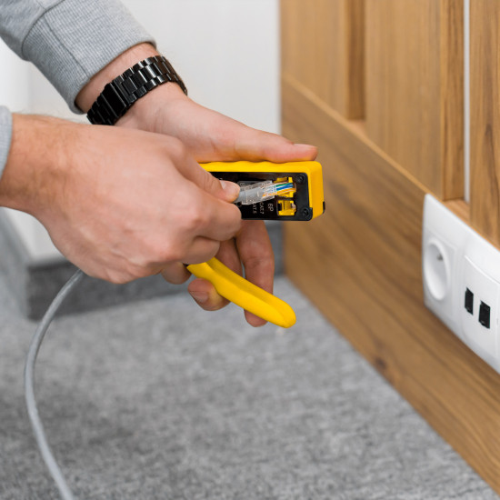 Πρέσα RJ45/RJ12 Rebel