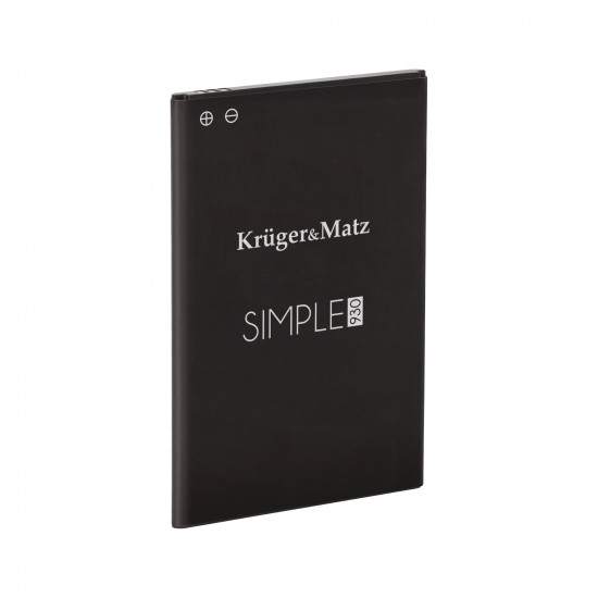 Γνήσια μπαταρία για Kruger&Matz Simple 930