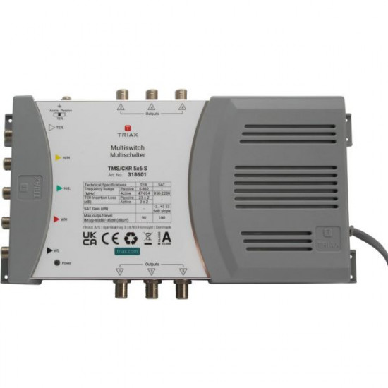 Triax πολυδιακόπτης TMS/CKR 5x6 S