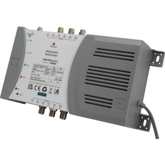Triax πολυδιακόπτης TMS/CKR 5x12 S