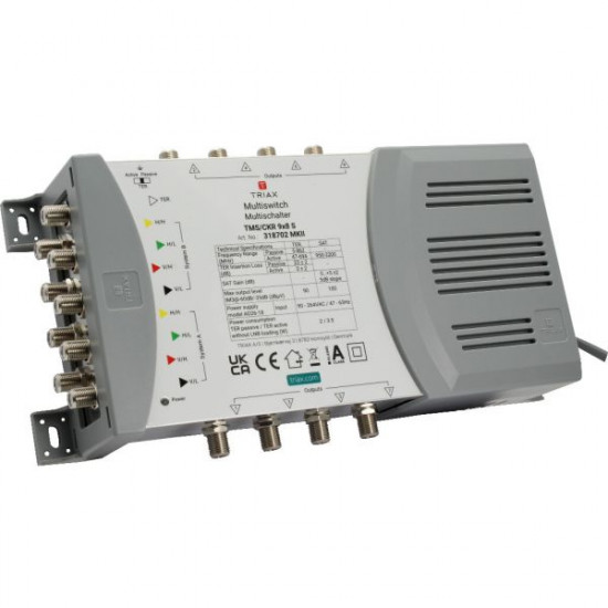 Triax πολυδιακόπτης TMS/CKR 9x8 S