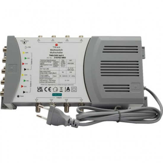 Triax πολυδιακόπτης TMS/CKR 9x8 S