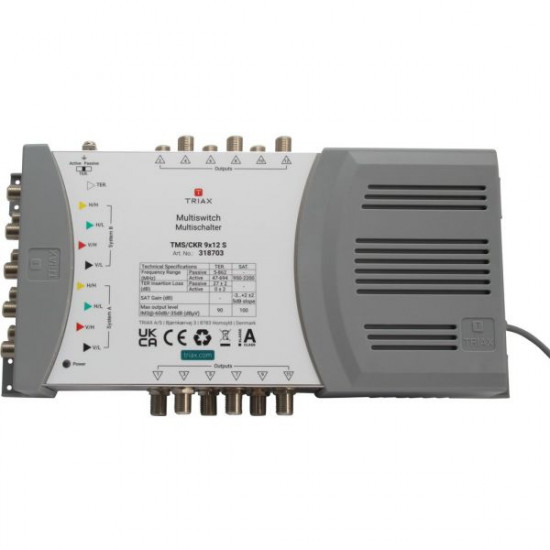 Triax πολυδιακόπτης TMS/CKR 9x12 S