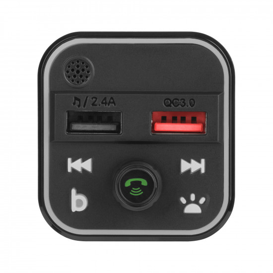 Πομπός αυτοκινήτου FM με λειτουργία bluetooth Peiying