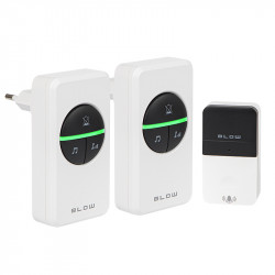 Ασύρματο Κουδούνι 2 προς 1 KINETIC DK-21 Blow λευκό