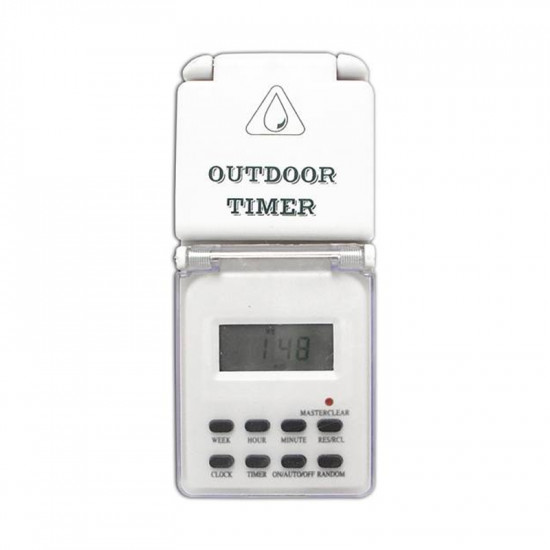 Ψηφιακός χρονοδιακόπτης TS-EF4 εξωτερικός Lexton