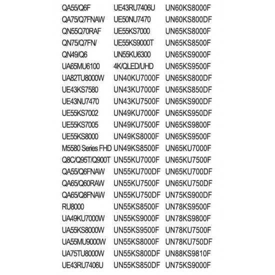 Universal smart τηλεχειριστήριο TV SAMSUNG