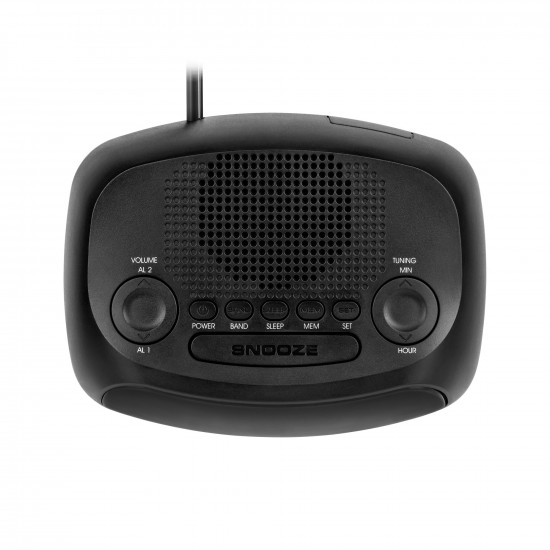 Ψηφιακό ραδιόφωνο - ξυπνητήρι KM0824 Kruger&Matz μαύρο