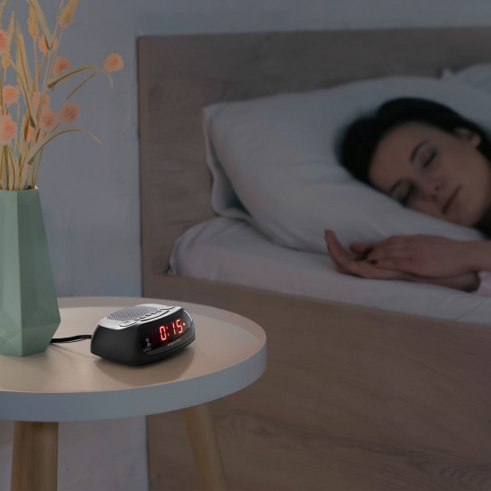 Ψηφιακό ραδιόφωνο - ξυπνητήρι KM0824 Kruger&Matz μαύρο