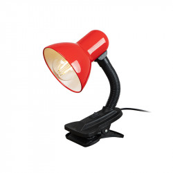 Φωτιστικό γραφείου LB-08 με κλιπ Blow κόκκινο