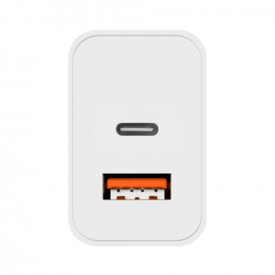 Φορτιστής USB A - USB C 20W με λειτουργία Power Delivery και Quick Charge Kruger&Matz GAN