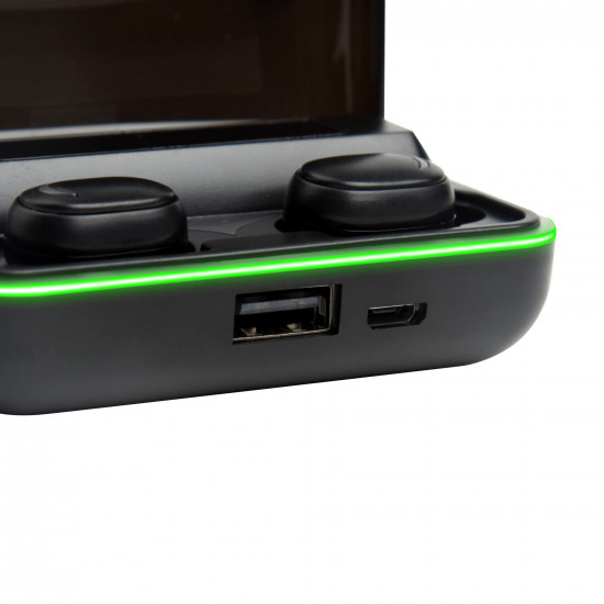 Bluetooth in-ear ακουστικά με θήκη φόρτισης και powerbank Rebel SN-E10