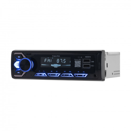 Ραδιόφωνο αυτοκινήτου 1DIN Kruger&Matz KM2014 (Bluetooth/USB/AUX)