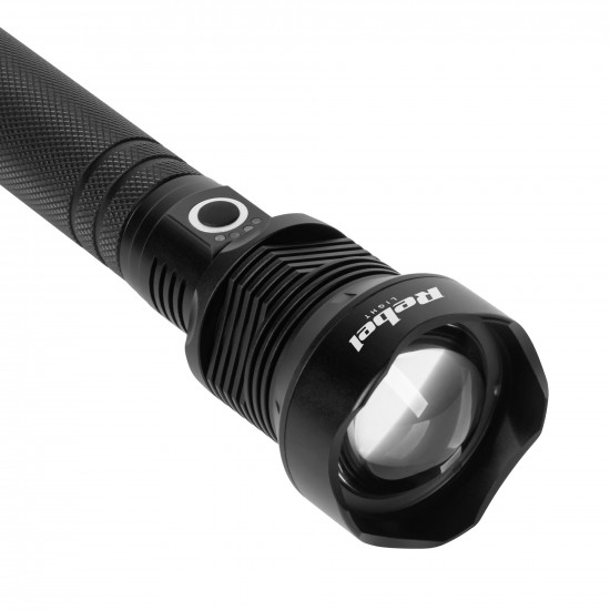 Επαναφορτιζόμενος φακός 20W Rebel