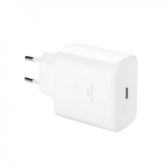 Φορτιστής USB C 45W με λειτουργία Power Delivery λευκός