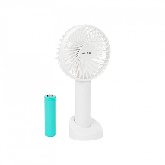 Φορητός ανεμιστήρας USB με επαναφορτιζόμενη μπαταρία λευκός BLOW