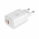 Φορτιστής USB A - USB C 45W με λειτουργία Power Delivery και Quick Charge Kruger&Matz GAN