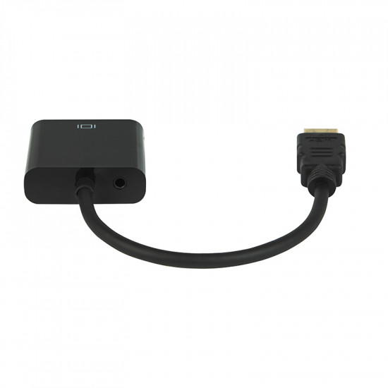 Μετατροπέας HDMI σε VGA με υποδοχή και καλώδιο 3.5mm