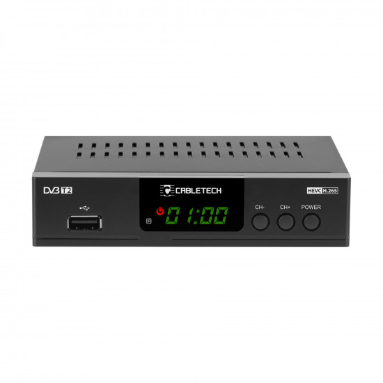 Επίγειος Ψηφιακός Δέκτης DVB-T2 H.265 HEVC Cabletech