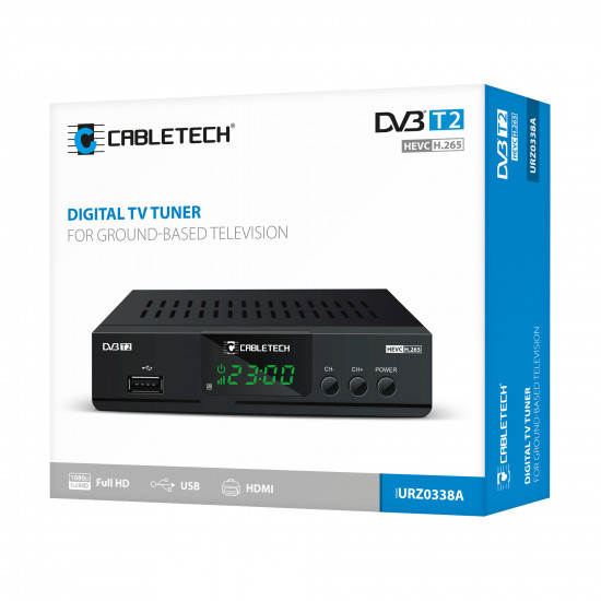Επίγειος Ψηφιακός Δέκτης DVB-T2 H.265 HEVC Cabletech