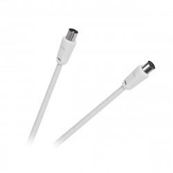 Καλώδιο Κεραίας TV 10m M/F Λευκό