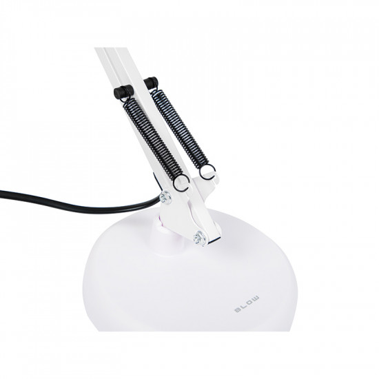 Φωτιστικό γραφείου με σπαστό βραχίονα LB-09 2σε1 E27 Blow λευκό