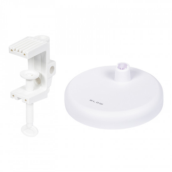 Φωτιστικό γραφείου με σπαστό βραχίονα LB-09 2σε1 E27 Blow λευκό