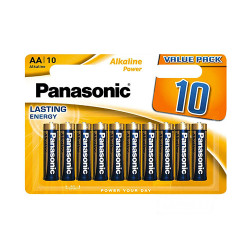 Panasonic αλκαλικές μπαταρίες ΑΑ LR6APB/10BW Power Bronze