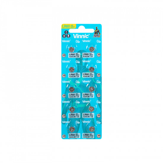 Μπαταρίες AG1 L621 LR60 Vinnic (10 τμχ)