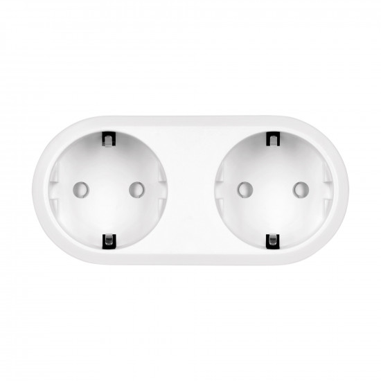 Smart πολύπριζο WiFi 2 θέσεων Kruger&Matz Connect P5 λευκό Tuya