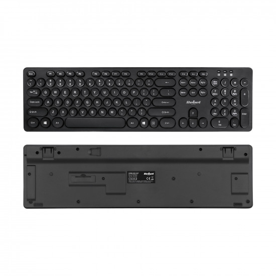 Σετ ασύρματο πληκτρολόγιο - ποντίκι Rebel WS400 μαύρο