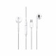 Ακουστικά ενσύρματα με υποδοχή Lightning & μικρόφωνο GSM1036 λευκά