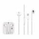 Ακουστικά ενσύρματα με υποδοχή Lightning & μικρόφωνο GSM1036 λευκά