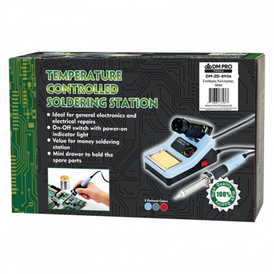 Σταθμός Κόλλησης Ρεύματος 48W/230V DM-ZD-8906 DM PRO