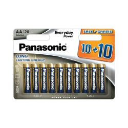 Panasonic μπαταρίες αλκαλικές AA EVERYDAY POWER (20 τμχ)