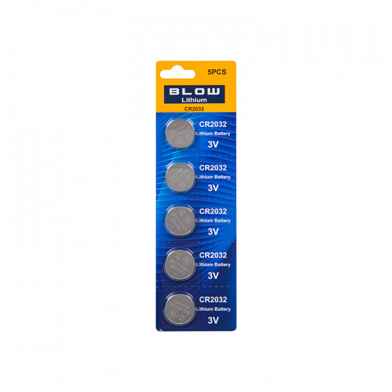 Μπαταρίες λιθίου ρολογιών CR2032 3V BLOW (5 τμχ)