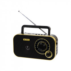 Φορητό αναλογικό ραδιόφωνο AM/FM BLOW RA12 μαύρο-χρυσό