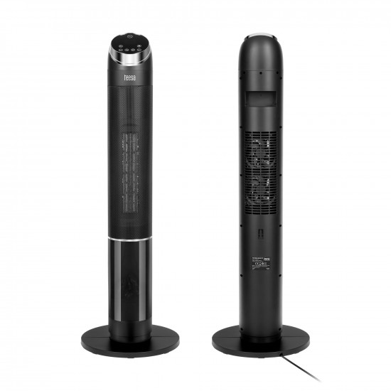 Κεραμικό αερόθερμο στήλη PTC με λειτουργία απομίμησης τζακιού Teesa TSA9017