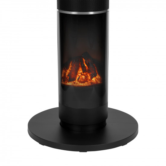 Κεραμικό αερόθερμο στήλη PTC με λειτουργία απομίμησης τζακιού Teesa TSA9017